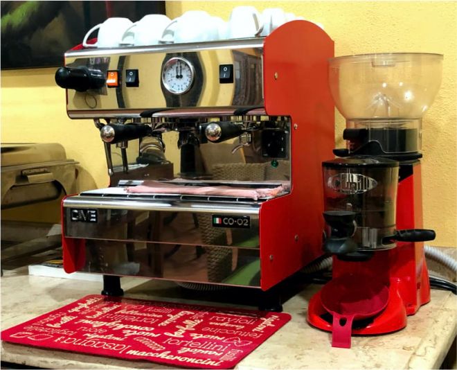 Hacienda Patrizia Professional coffee machine