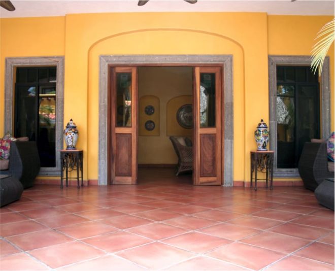 Hacienda Patrizia main Village entrance