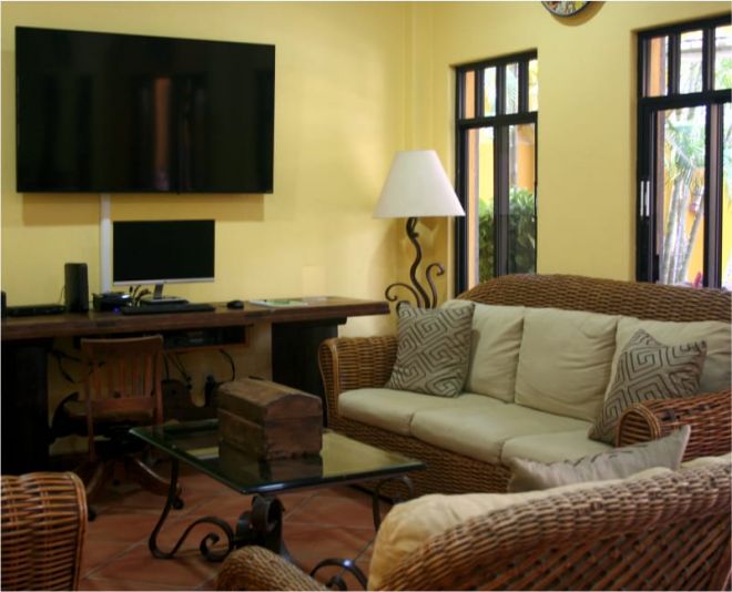 Hacienda Patrizia main Village living room